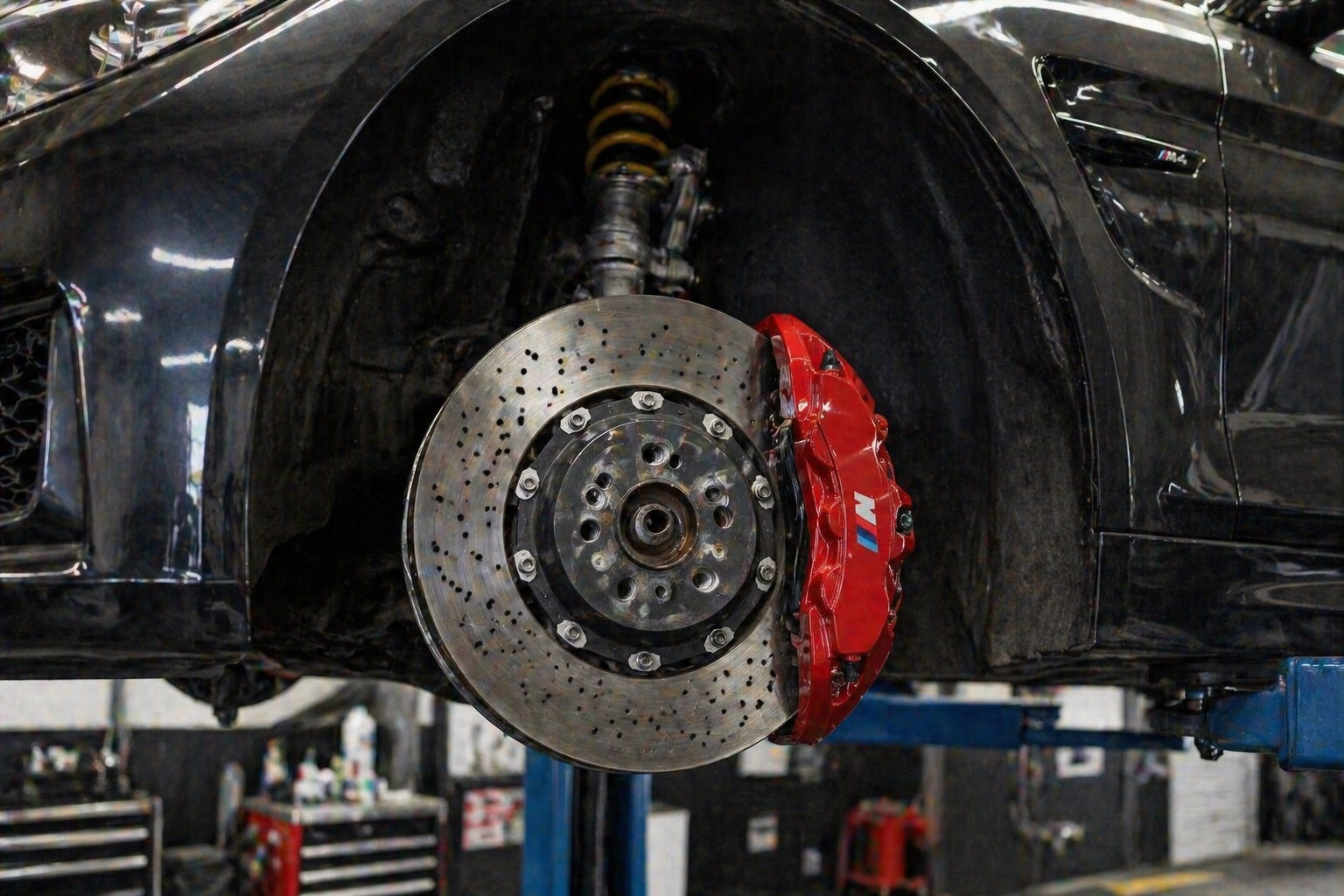 BMW and Mercedes-Benz brake repair specialist at Brisbane European workshop