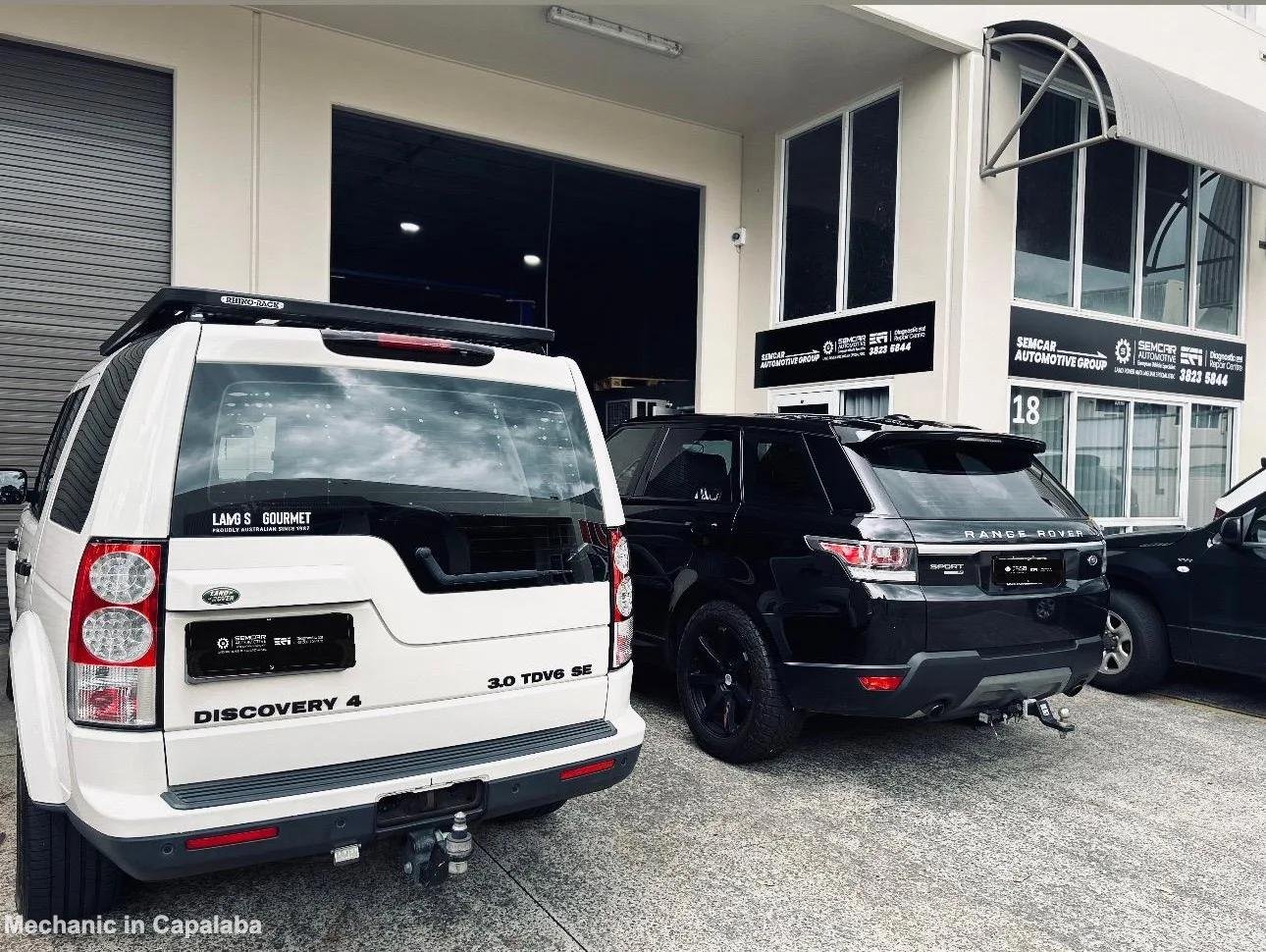 SemCar Automotive Group European mechanic team at Capalaba workshop Brisbane