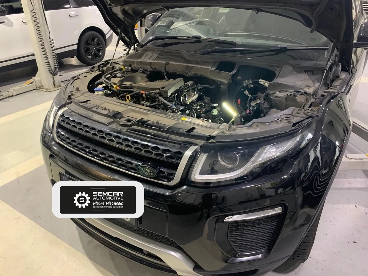 Range Rover and Land Rover performance tuning at SemCar European car specialist workshop Capalaba