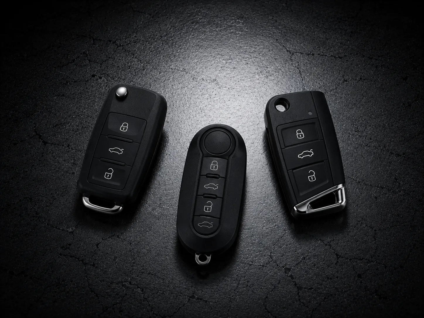 Three premium European smart key fobs at SemCar Capalaba Brisbane