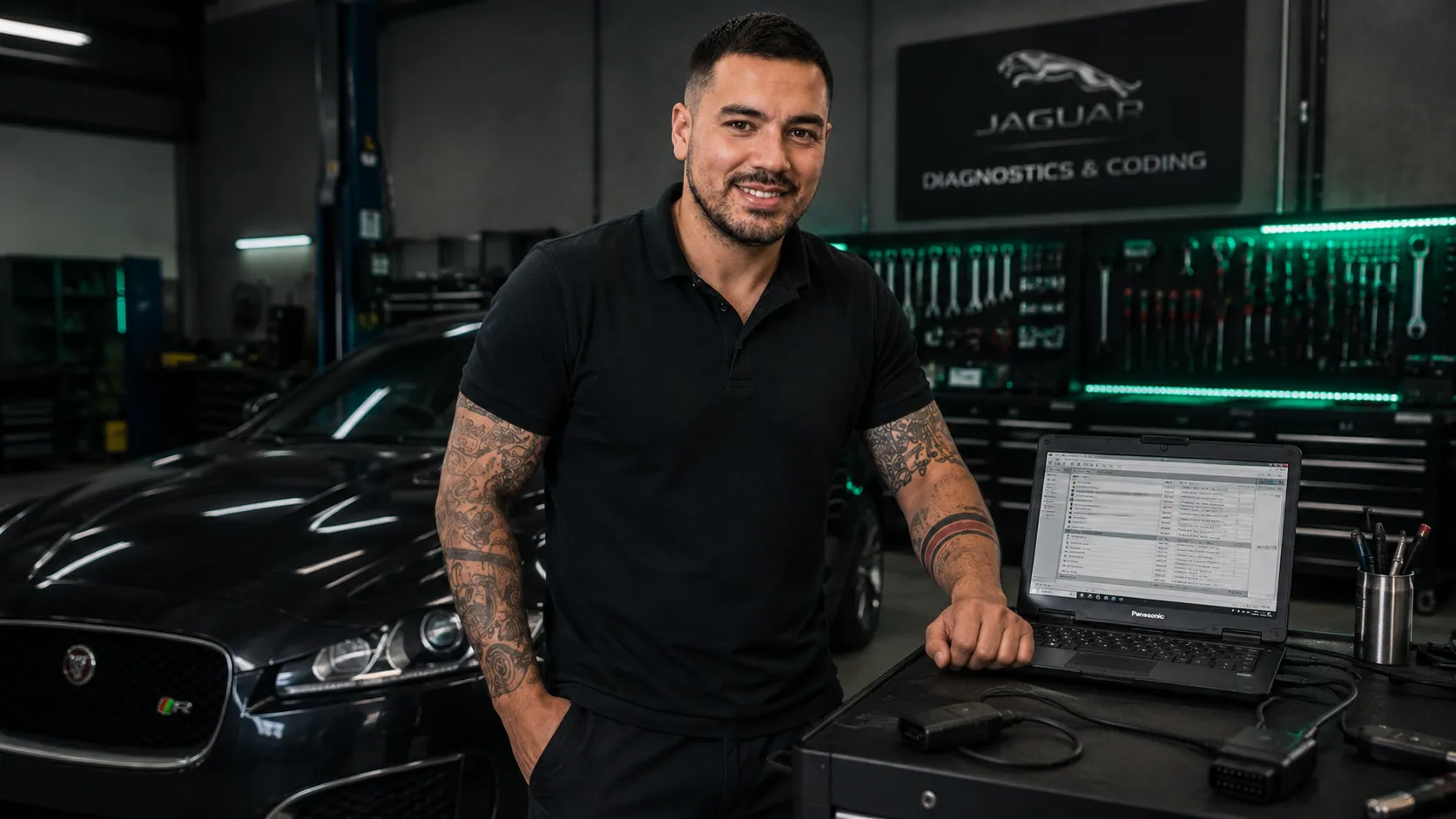 Factory-Trained, Factory Parameters Factory-trained JLR master technician performing custom coding in Capalaba Brisbane
