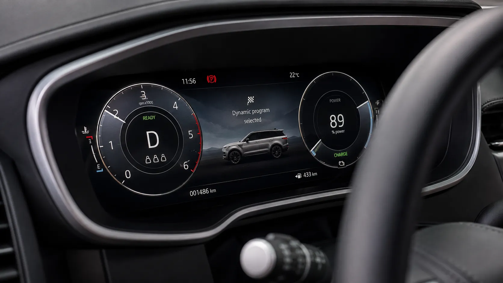 The Output You Paid For Land Rover driver display power gauge after a factory power upgrade in Brisbane