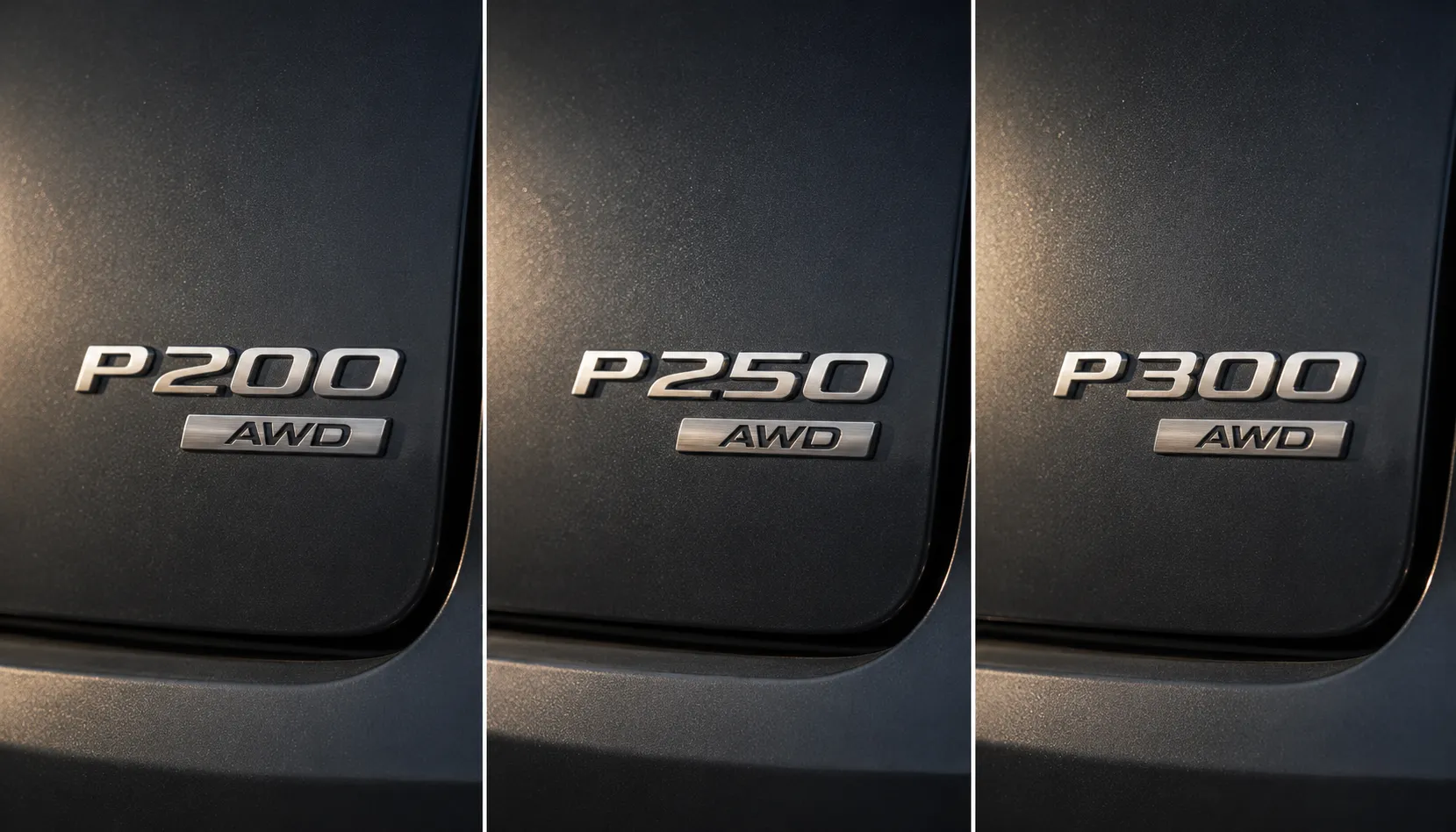 One Petrol Engine, a Ladder of Outputs P200 P250 and P300 badges showing the petrol Ingenium ladder for power upgrades in Brisbane