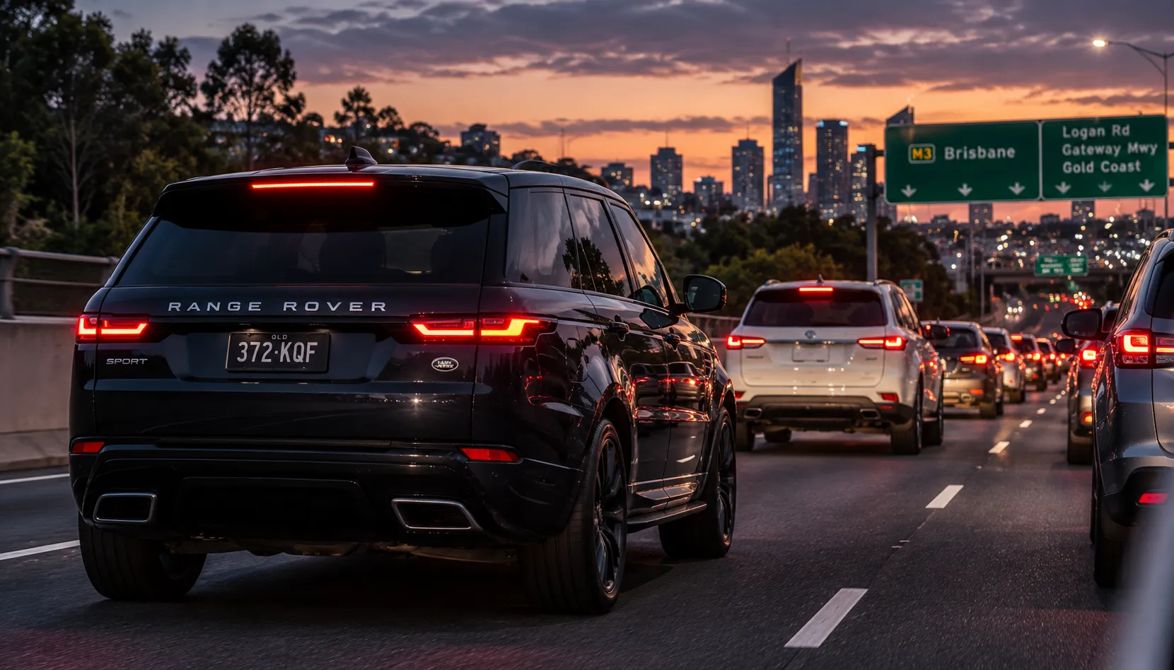 What ACC Changes About Every Drive Range Rover Sport using adaptive cruise control in Brisbane motorway traffic